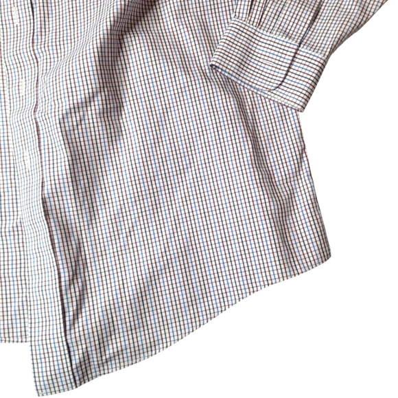 Ll Bean Traditional Fit Cotton Button Down Down 16-32 - Picture 4 of 5